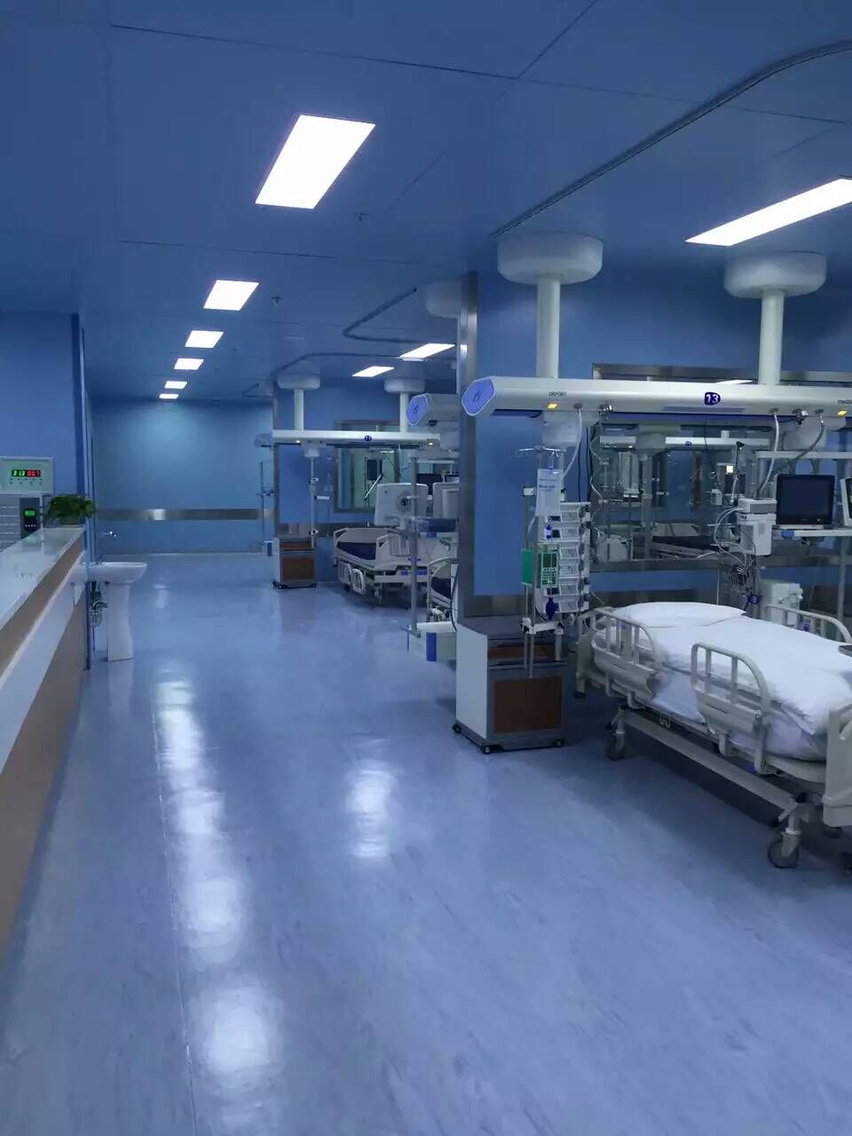 祝賀上海東方醫院吉安醫院順利通過驗收我司LED面板燈