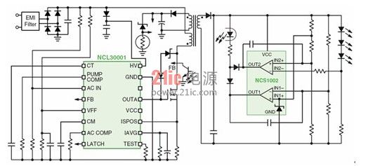 【LED凈化燈】區域照明驅動架構與典型設計